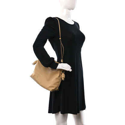 Loewe Nappa Flamenco Knot Clutch Dark Butter 2 of 8