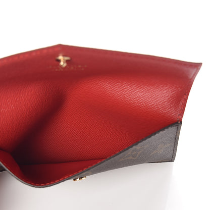 Louis Vuitton Monogram Daily Organizer Envelope Insert Red 5 of 6