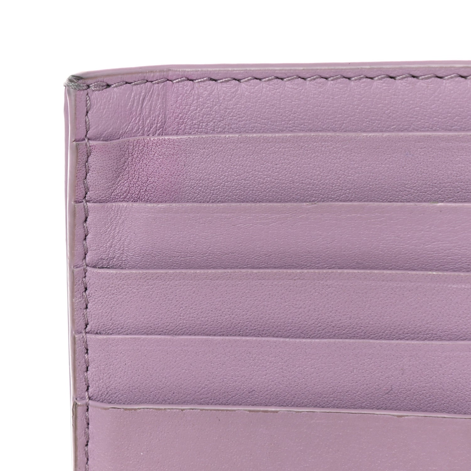 Saint Laurent Denim Quilted Loulou Puffer Monogram Pouch Clutch Bleached Lilac 10 of 11