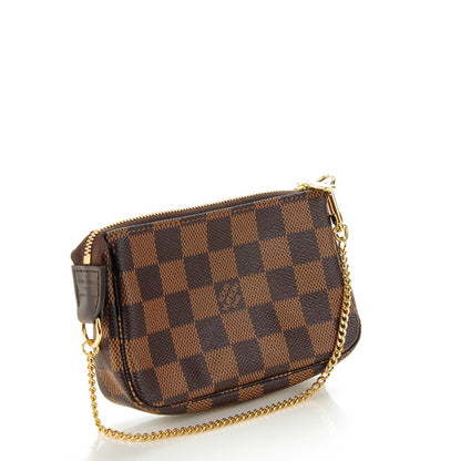 Louis Vuitton Damier Ebene Mini Pochette Accessories 3 of 7