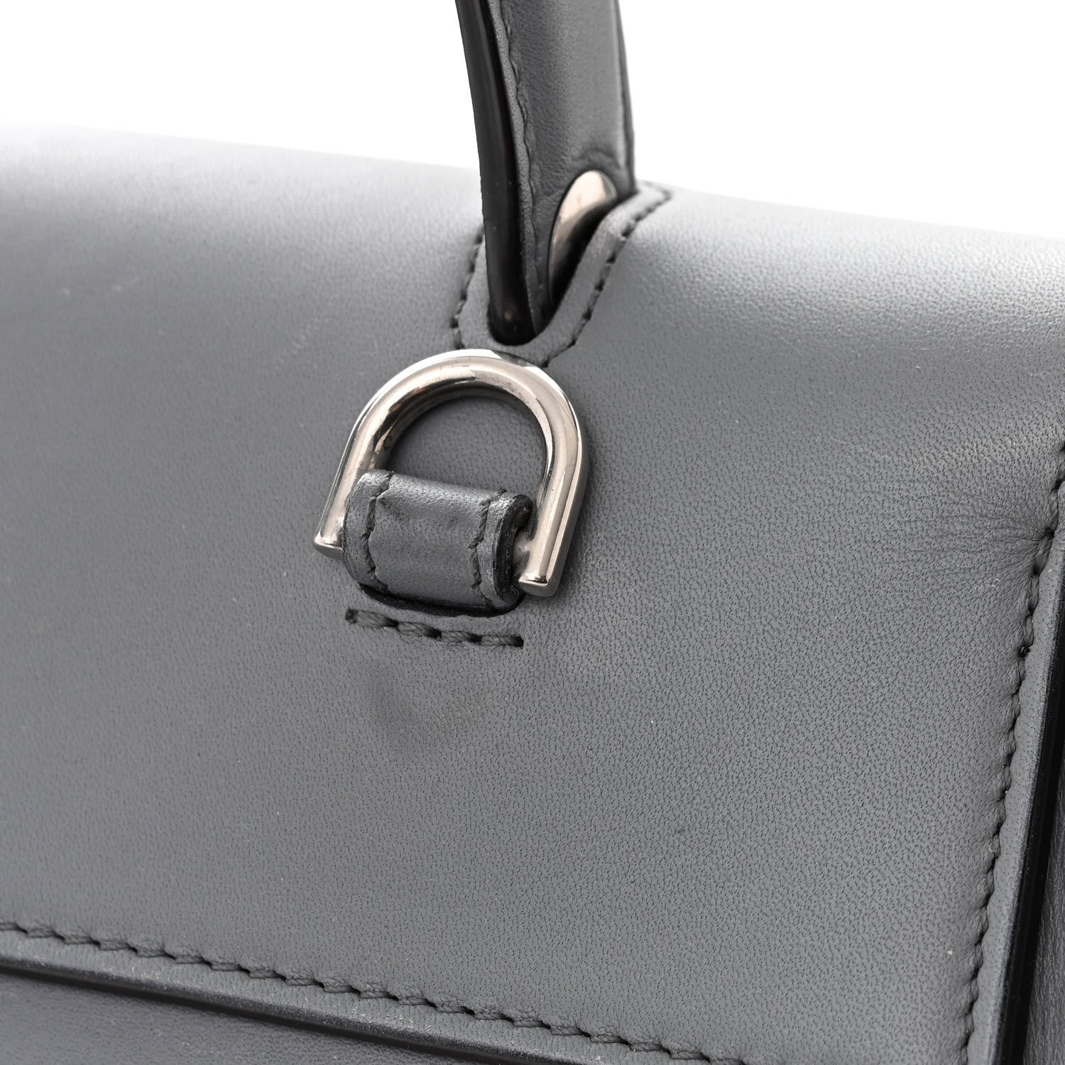 Celine Smooth Calfskin Mini Belt Bag Storm 14 of 15