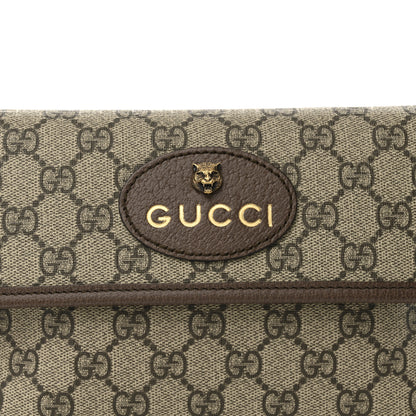 Gucci GG Supreme Monogram Neo Vintage Web Belt Bag Brown 8 of 10