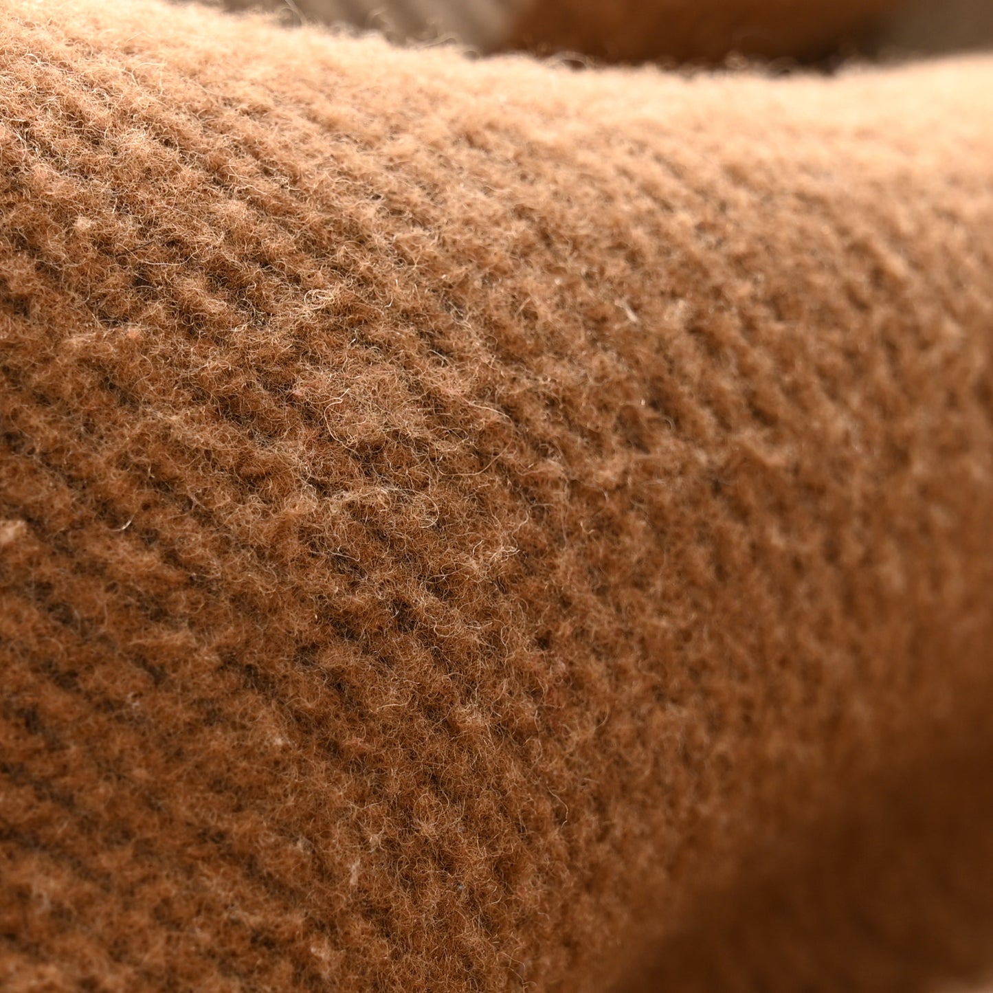 Wool Cashmere Avalon Blanket Ecru Camel