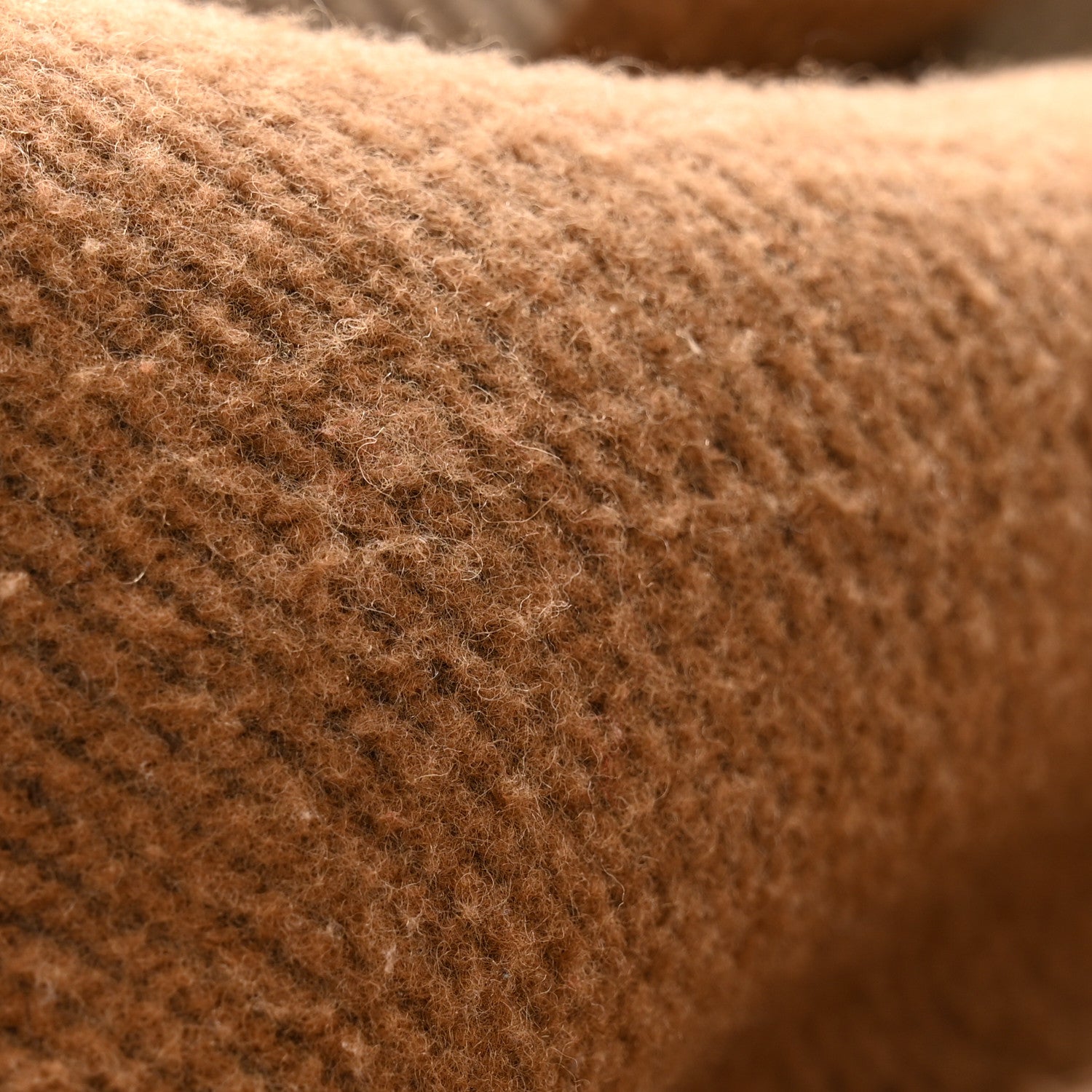 Hermes Wool Cashmere Avalon Blanket Ecru Camel 6 of 6