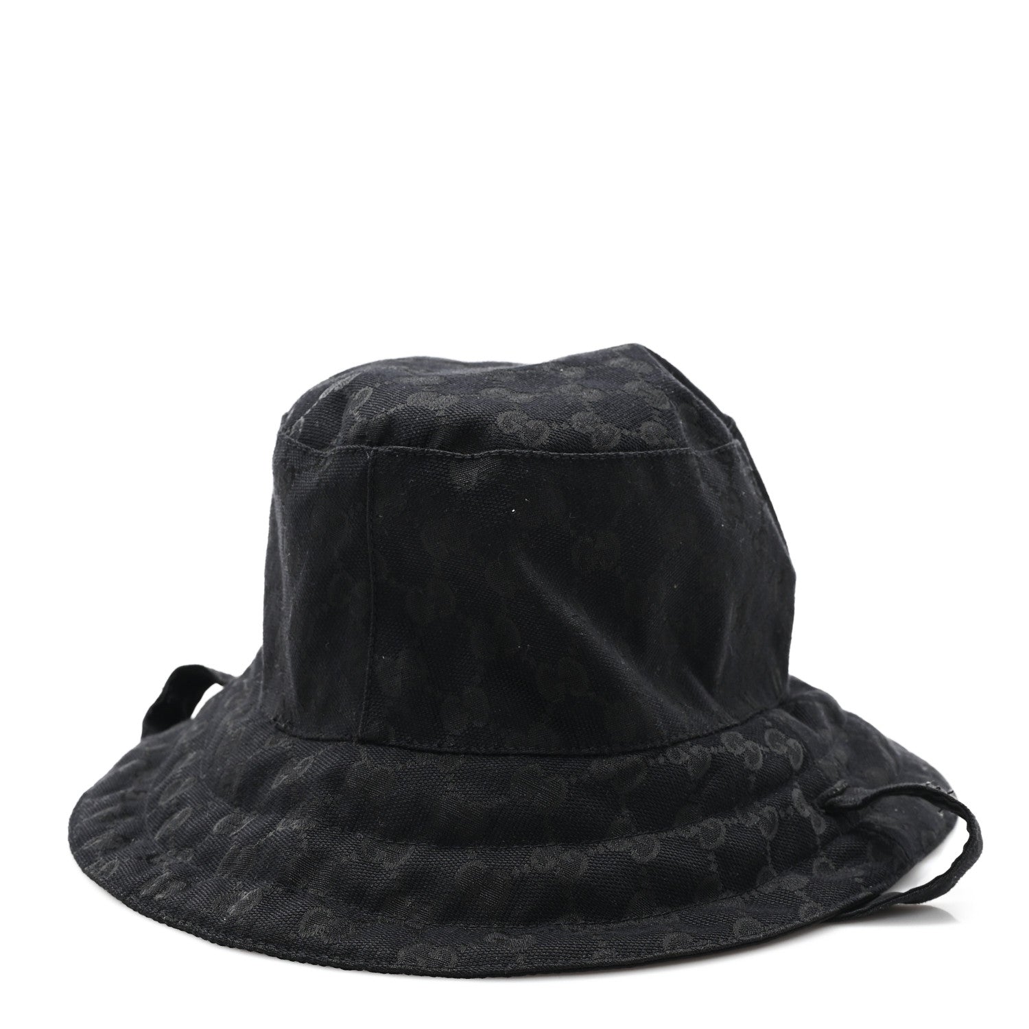 Gucci Canvas Monogram Reversible Bucket Hat Black 10 of 14