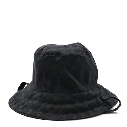 Gucci Canvas Monogram Reversible Bucket Hat Black 10 of 14