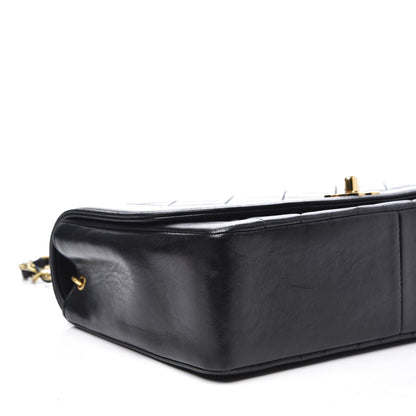Chanel Lambskin Quilted Medium Single Flap Black 5 of 10