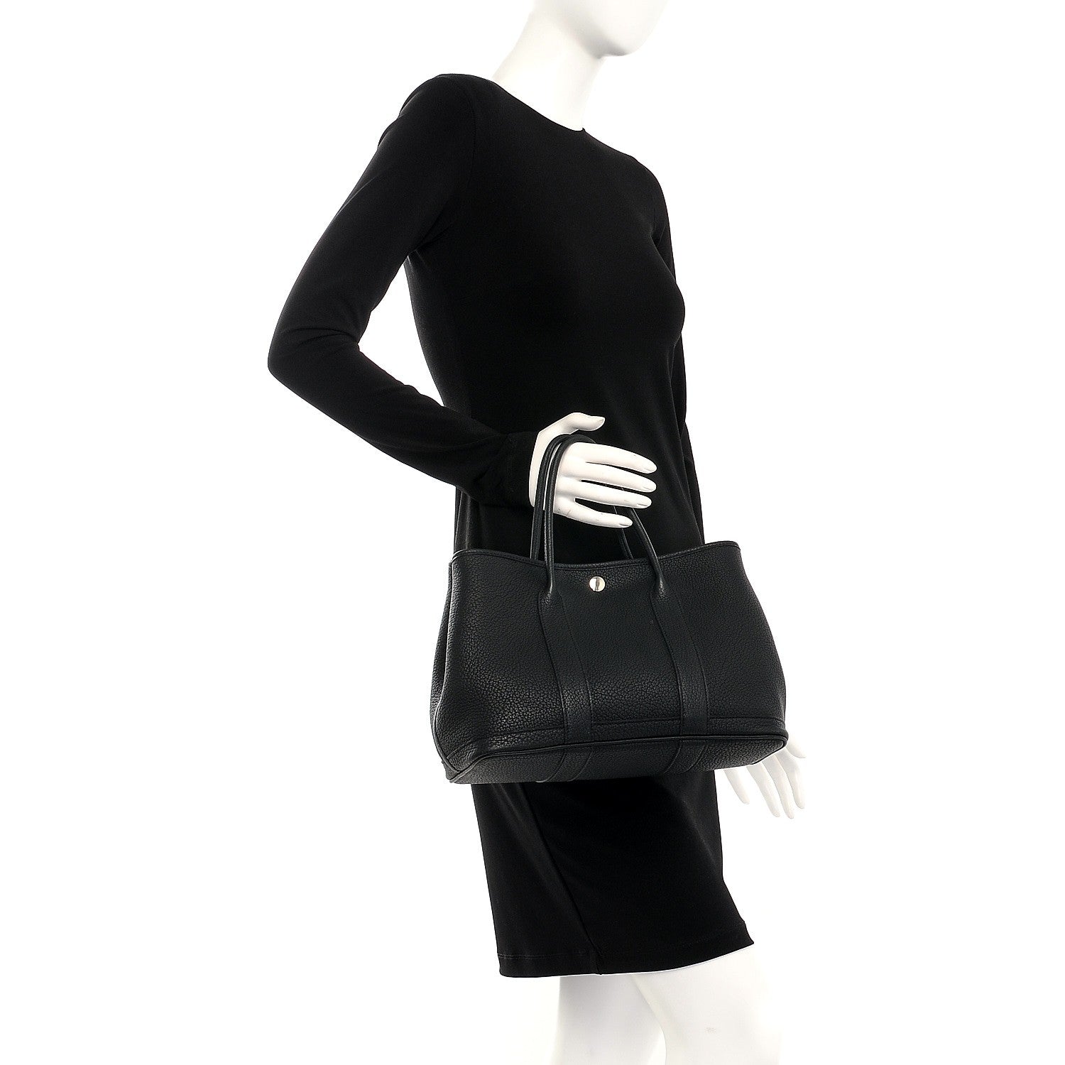 Hermes Negonda Garden Party 30 TPM Black 2 of 11