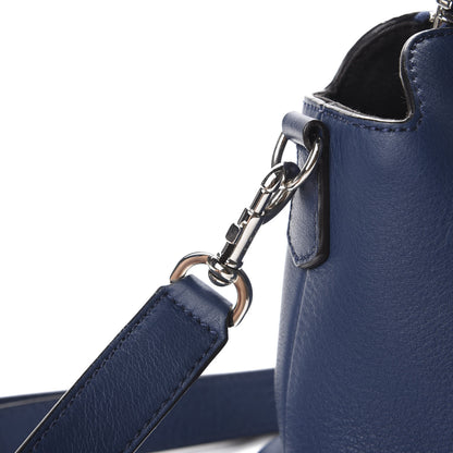 Fendi Vitello Dolce Medium By The Way Boston Bag Blue 14 of 14