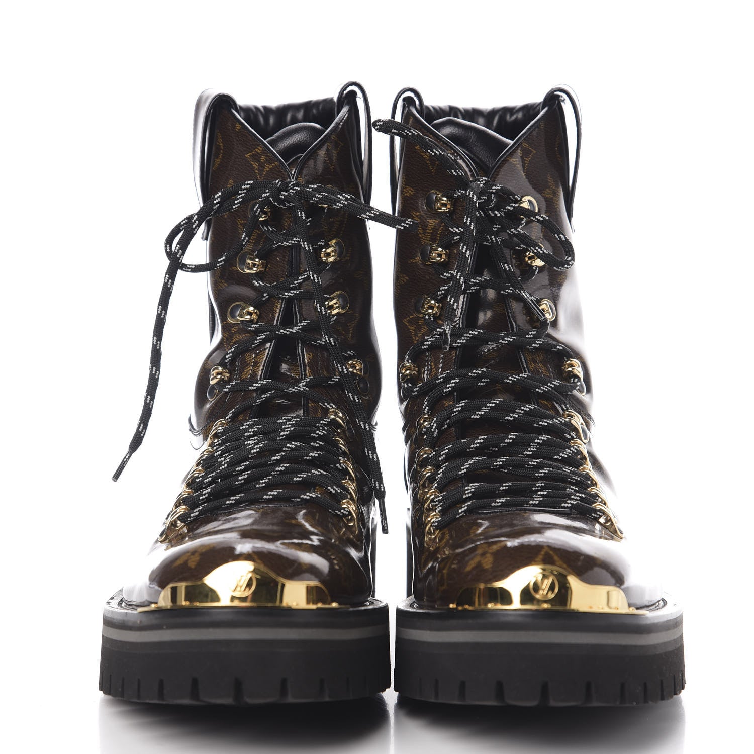 Louis Vuitton Monogram Glaze Mens Outland Ankle Boots 10 Ebene 1 of 7