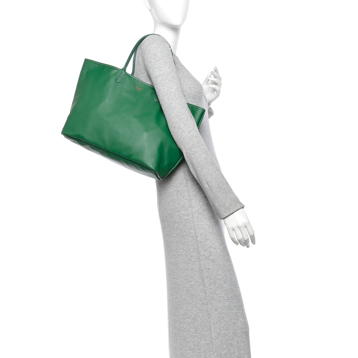 Goyardine Reversible Anjou PM Green