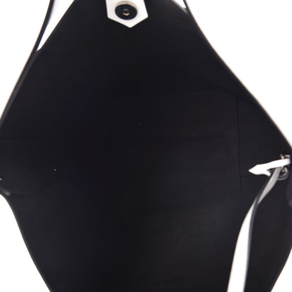 Givenchy Calfskin Degrade Infinity Bucket Bag Black White 6 of 10