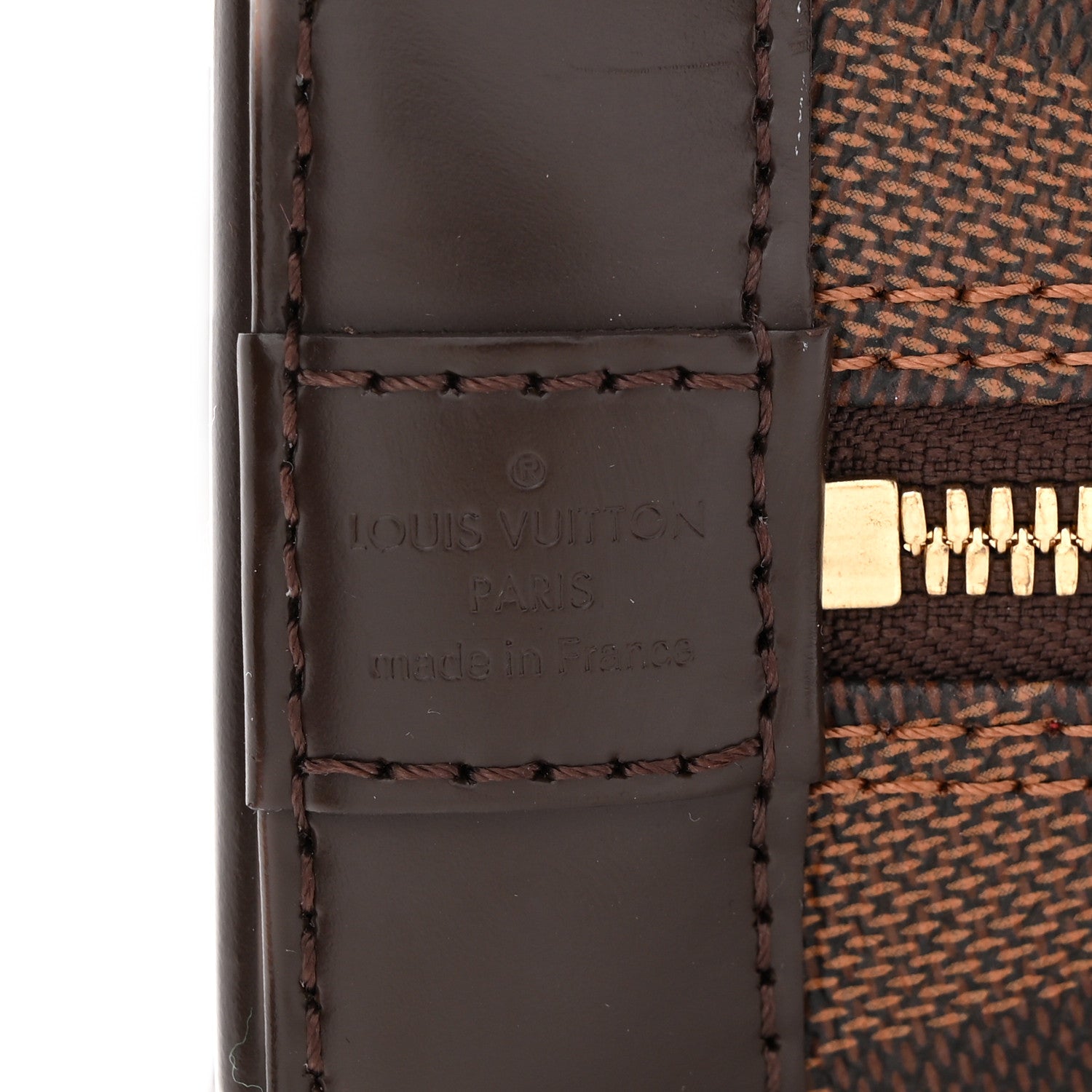 Louis Vuitton Damier Ebene Alma BB 7 of 10