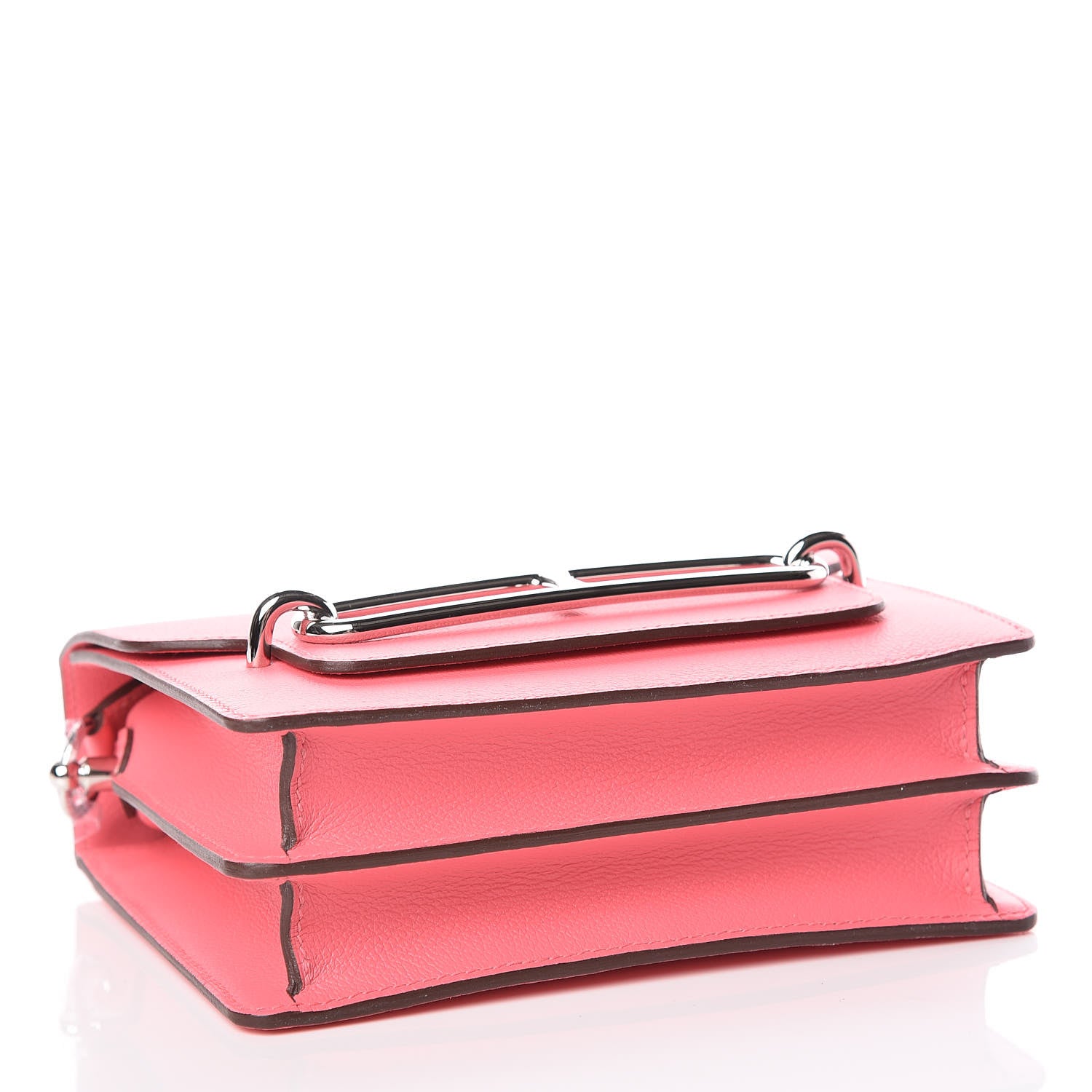 Hermes Evercolor Mini Sac Roulis Rose Azalee 4 of 9