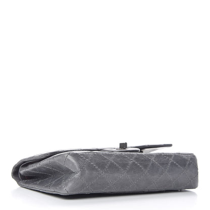 Chanel Aged Calfskin Quilted 50th Anniversary 2.55 Reissue 225 Flap Gris 4 of 12
