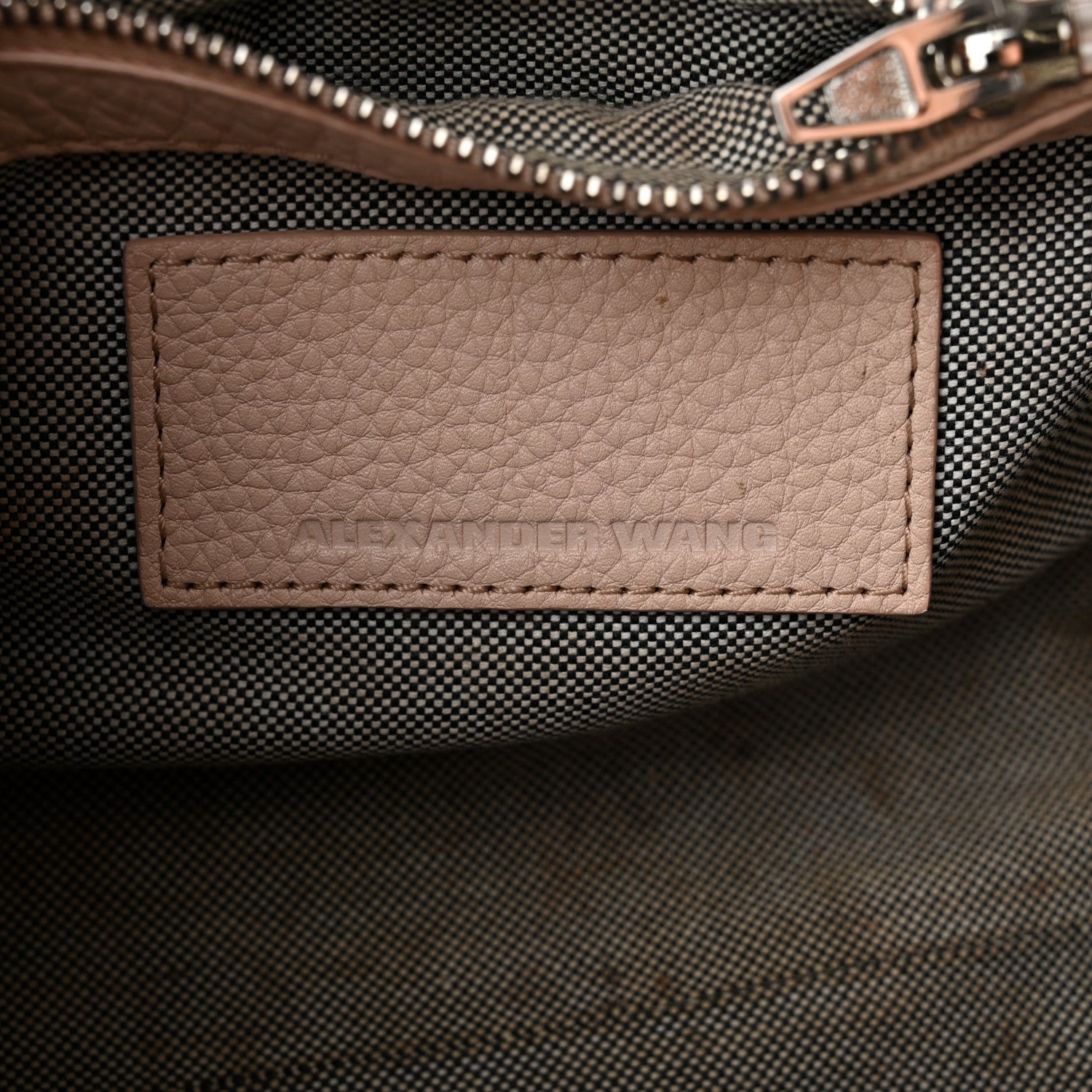 Alexander Wang Pebbled Lambskin Mini Rockie Pale Pink Rhodium Hardware 6 of 10