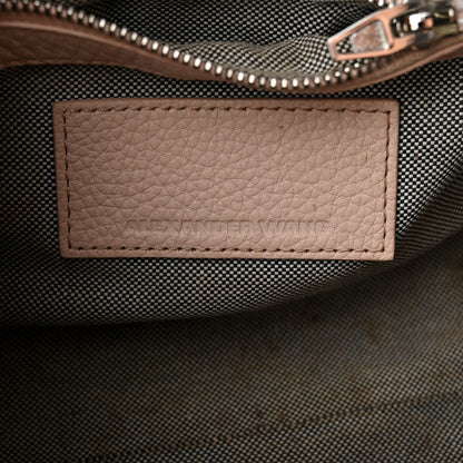 Alexander Wang Pebbled Lambskin Mini Rockie Pale Pink Rhodium Hardware 6 of 10