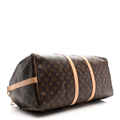 Louis Vuitton Monogram Keepall Bandouliere 55 3 of 13