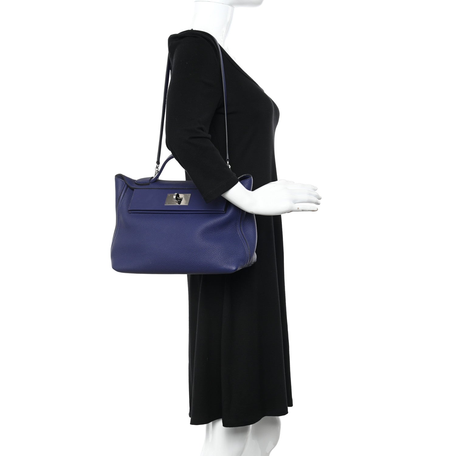 Hermes Togo Swift 24/24 29 Bleu Encre 2 of 16