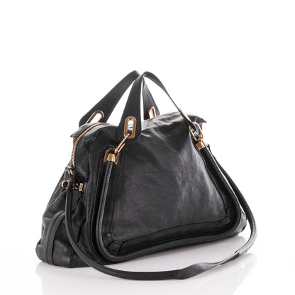 Chloe Calfskin Large Paraty Black 4 of 9