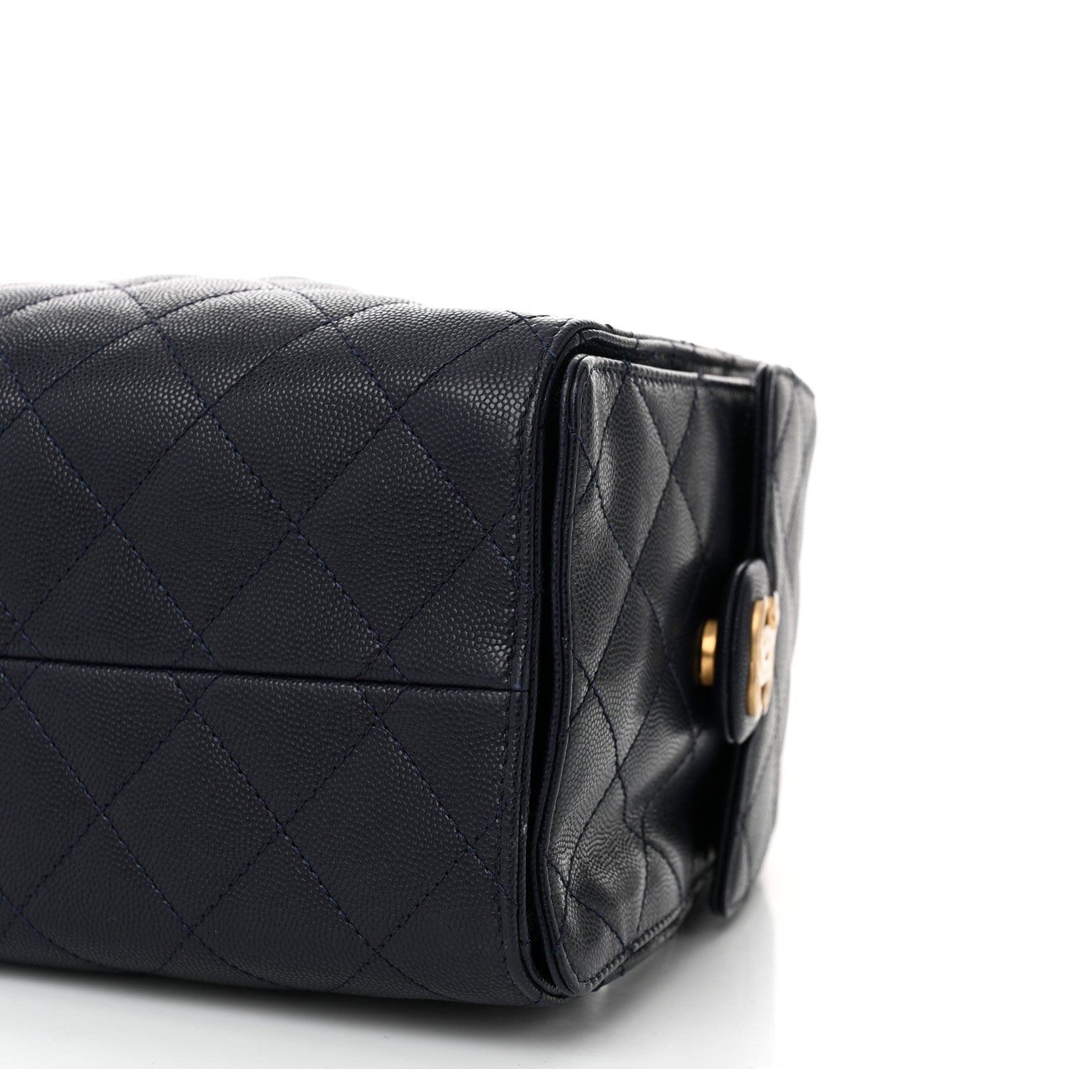 Chanel Caviar Quilted Small Chanel 25 Handbag Dark Navy 10 of 10