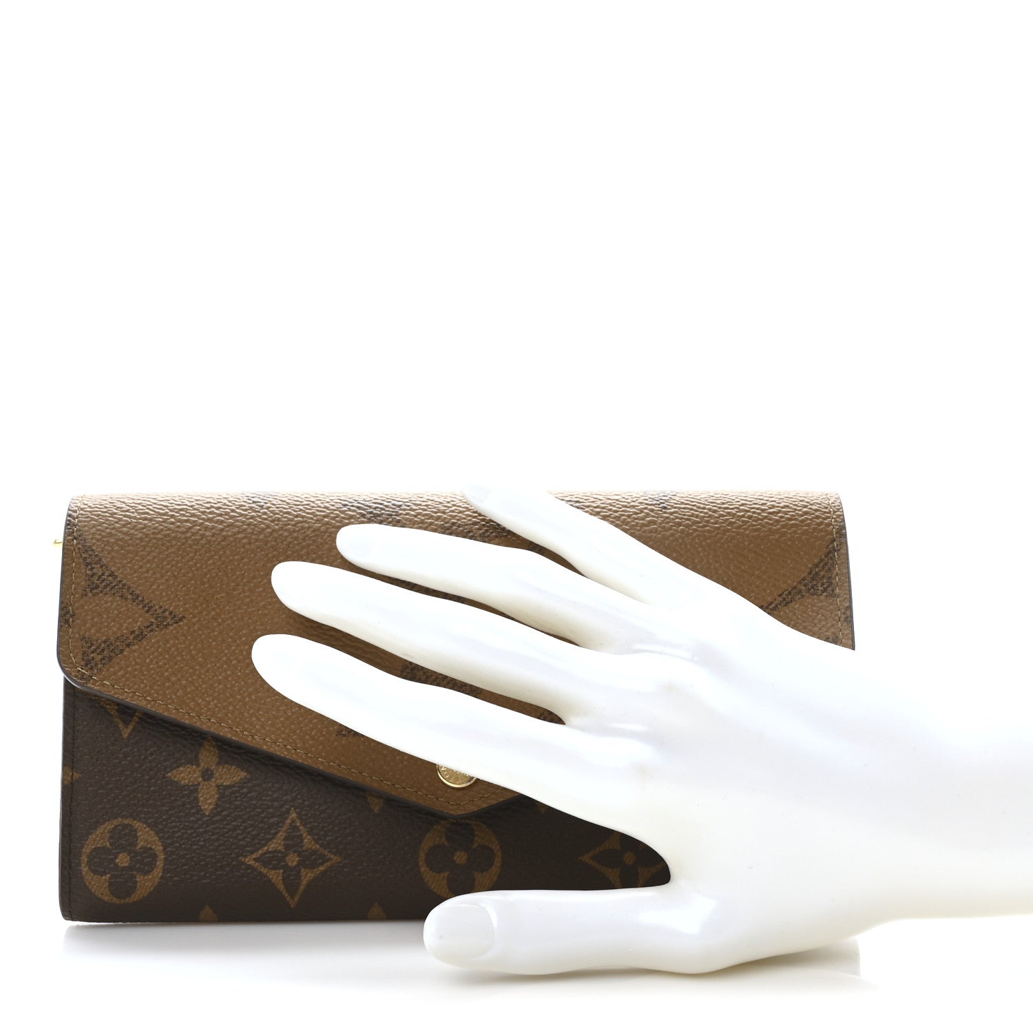 Louis Vuitton Reverse Monogram Giant Sarah Wallet 2 of 10