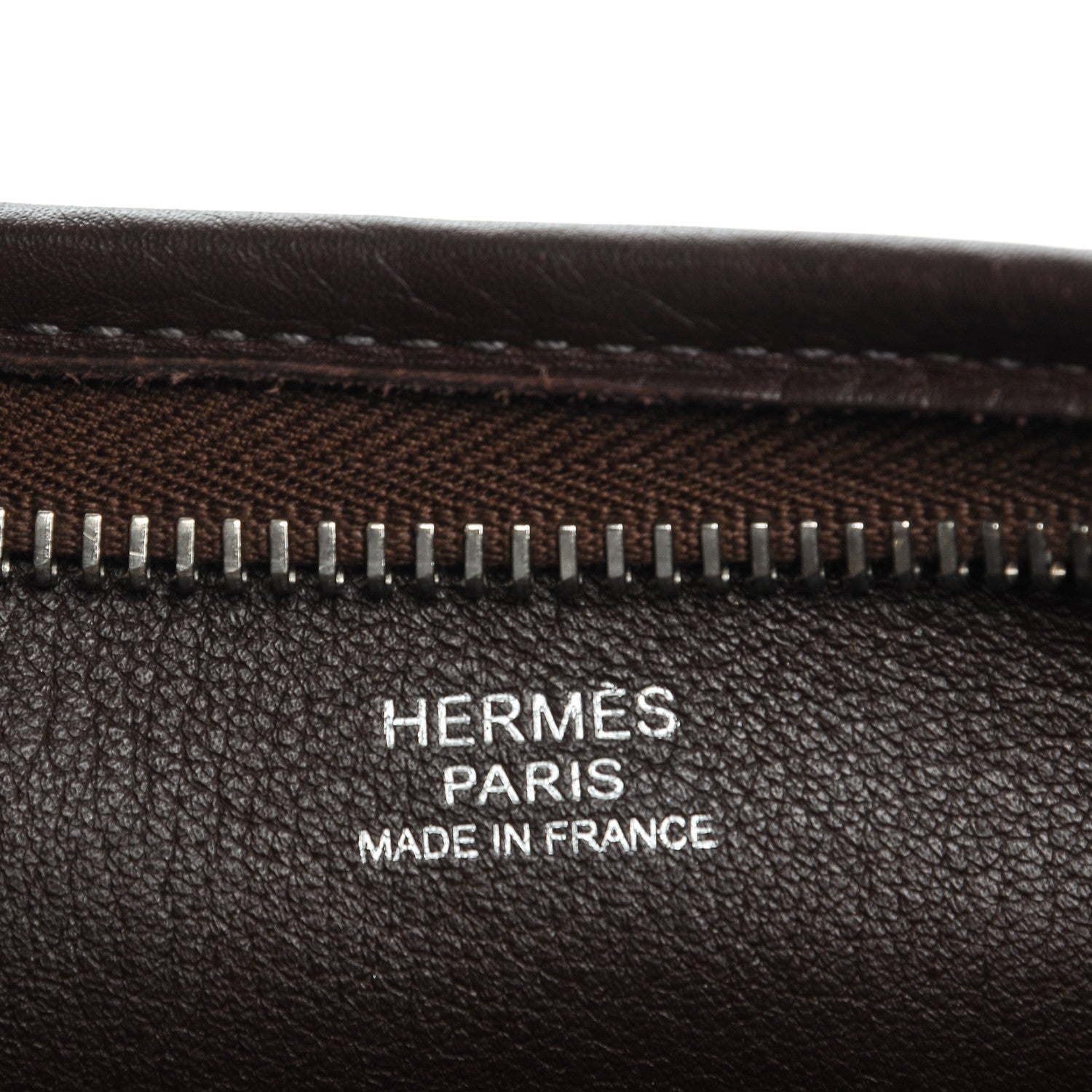Hermes Swift Shoulder Bag Chocolate 6 of 7