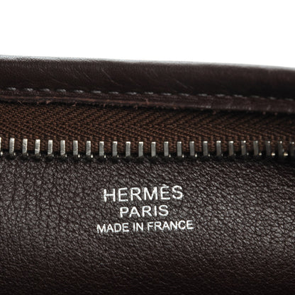 Hermes Swift Shoulder Bag Chocolate 6 of 7