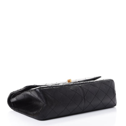 Chanel Aged Calfskin Quilted 2.55 Reissue 226 Flap Black 3 of 4