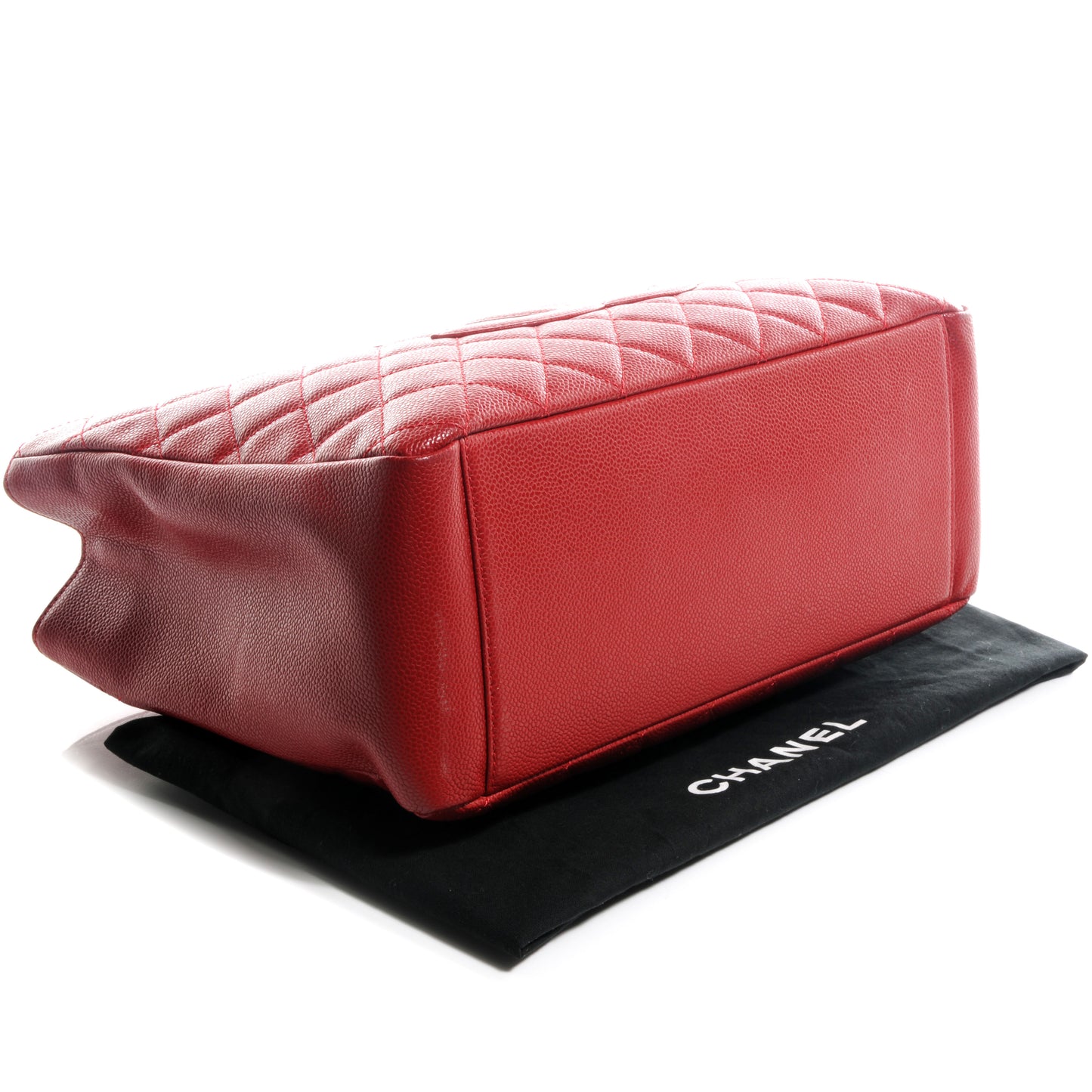 Caviar Grand Shopping Tote GST Red