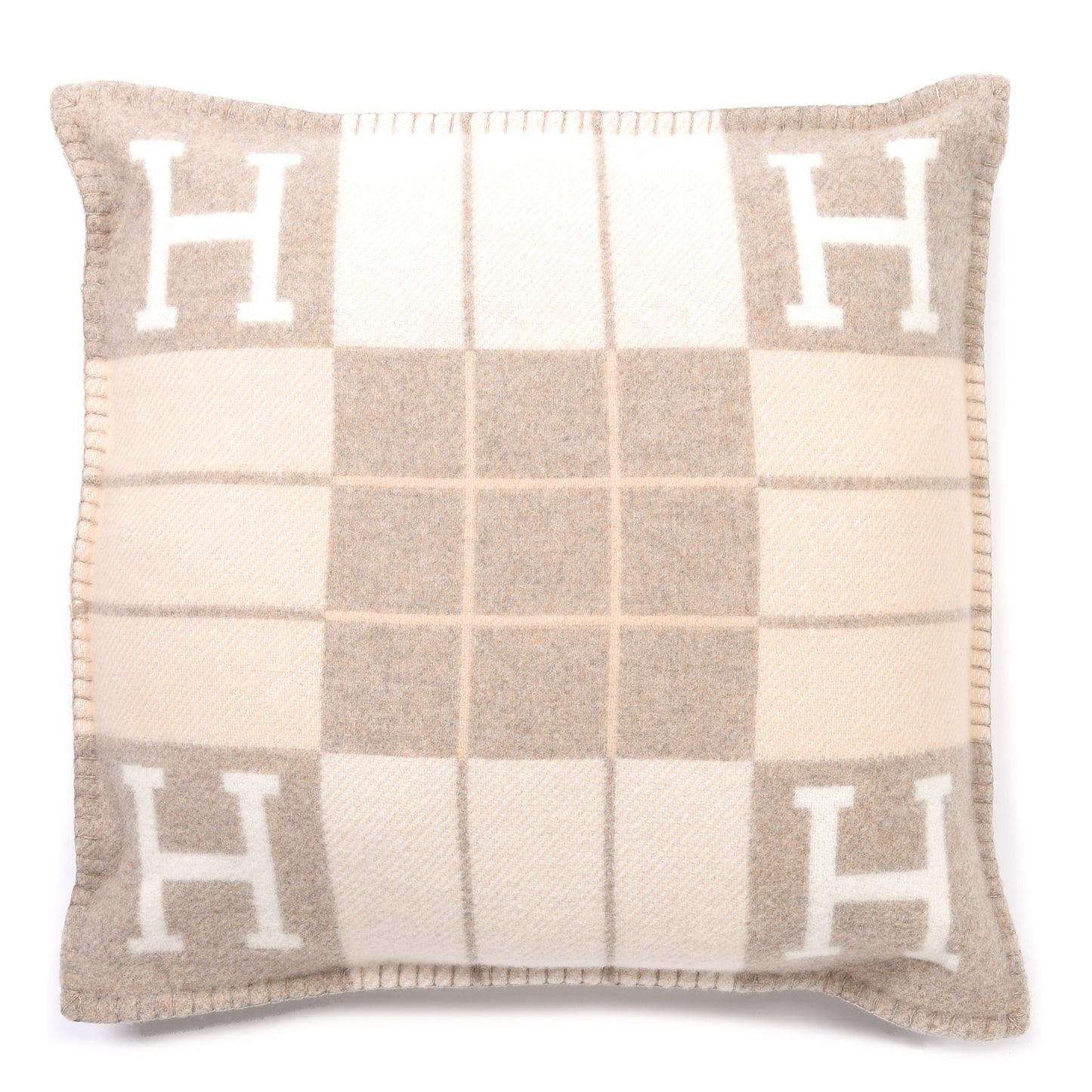 Wool Cashmere Avalon III Pillow PM Coco Camomille