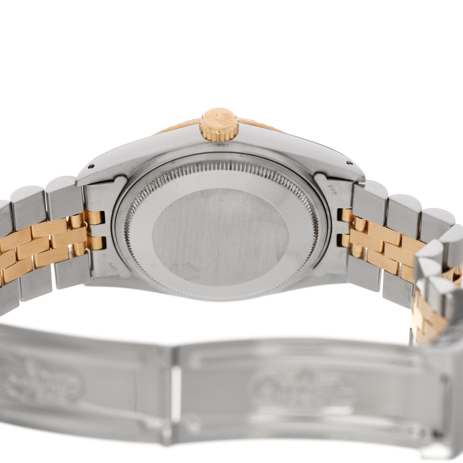 Rolex Stainless Steel 18K Yellow Gold 36mm Oyster Perpetual Datejust Watch Champagne 16013 4 of 5