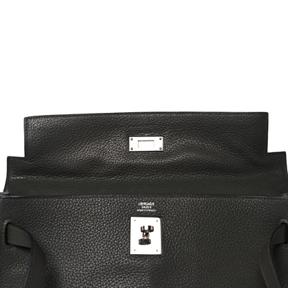 Hermes Taurillon Clemence Kelly Retourne 32 Vert De Gris 17 of 41