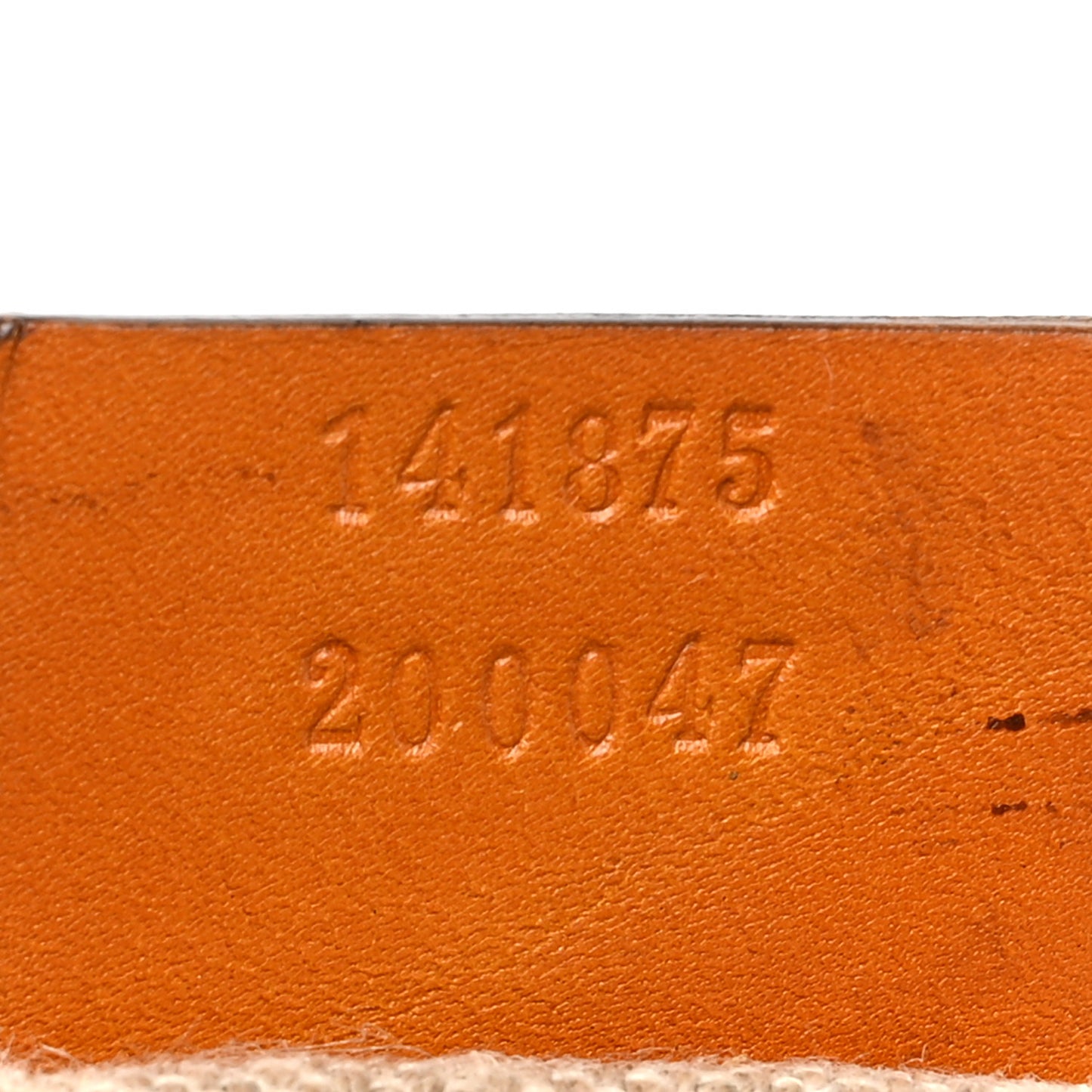 Calfskin Hysteria Shoulder Bag Orange