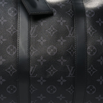 Louis Vuitton Monogram Eclipse Keepall Bandouliere 45 6 of 10
