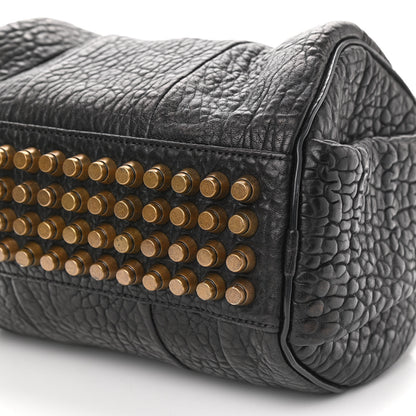 Alexander Wang Pebbled Lambskin Rockie Black Antique Brass Hardware 8 of 11