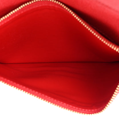 Louis Vuitton Damier Ebene Insolite Wallet Red 9 of 21
