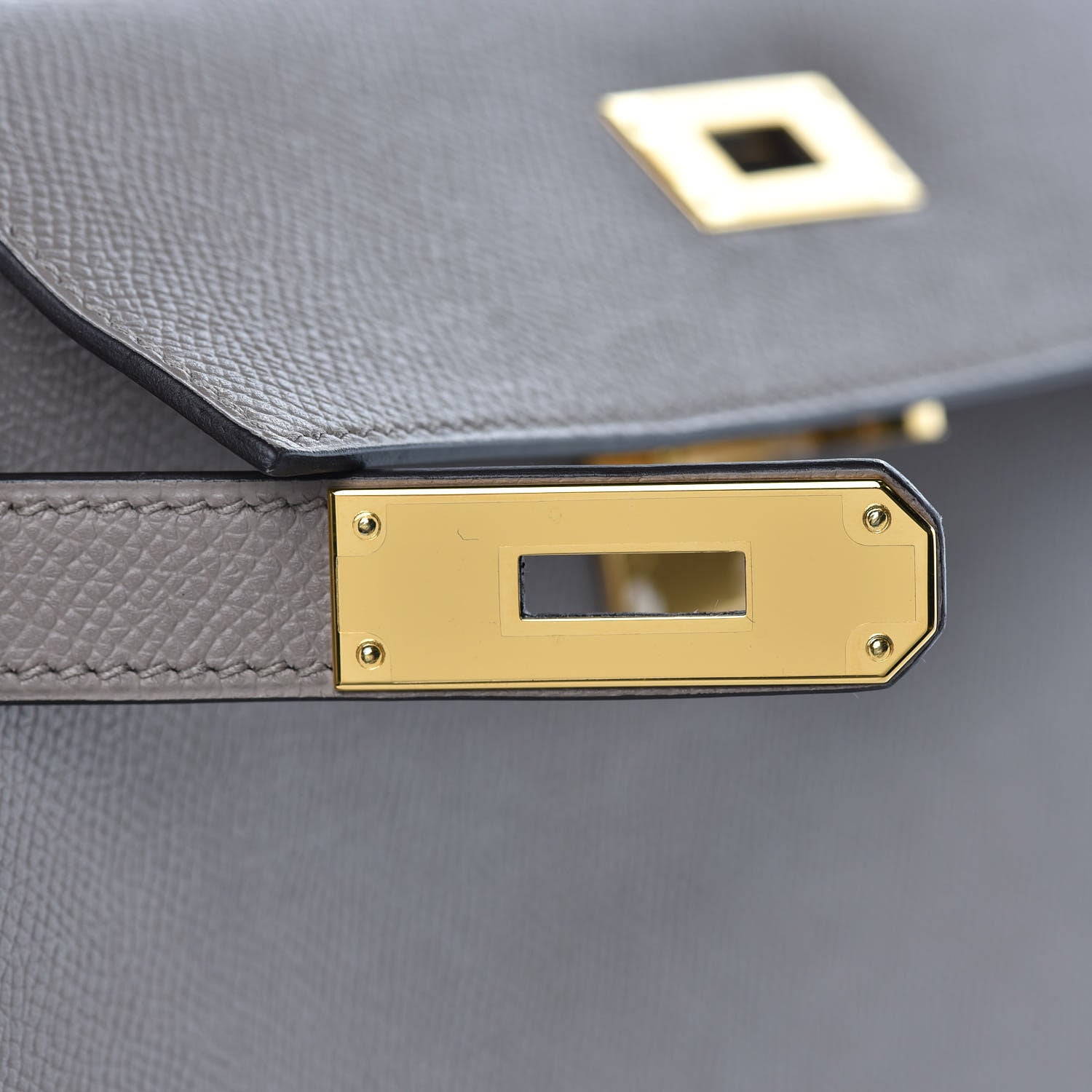 Hermes Epsom Kelly Sellier 28 Gris Asphalte 18 of 34