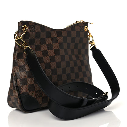 Louis Vuitton Damier Ebene Odeon PM Black 3 of 9