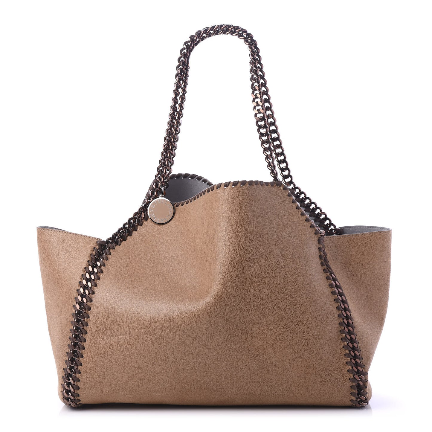Shaggy Deer Falabella Reversible Tote Camel