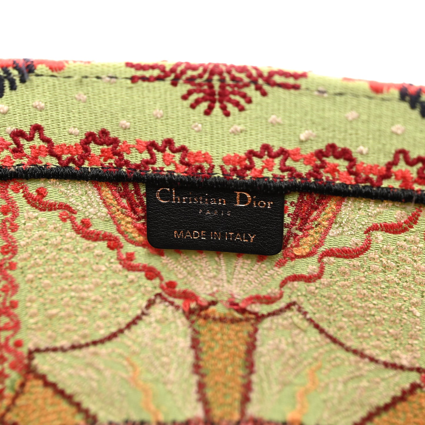 Canvas Embroidered Large In Lights Book Tote Multicolor