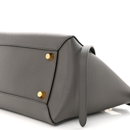 Celine Grained Calfskin Mini Belt Bag Grey 10 of 12