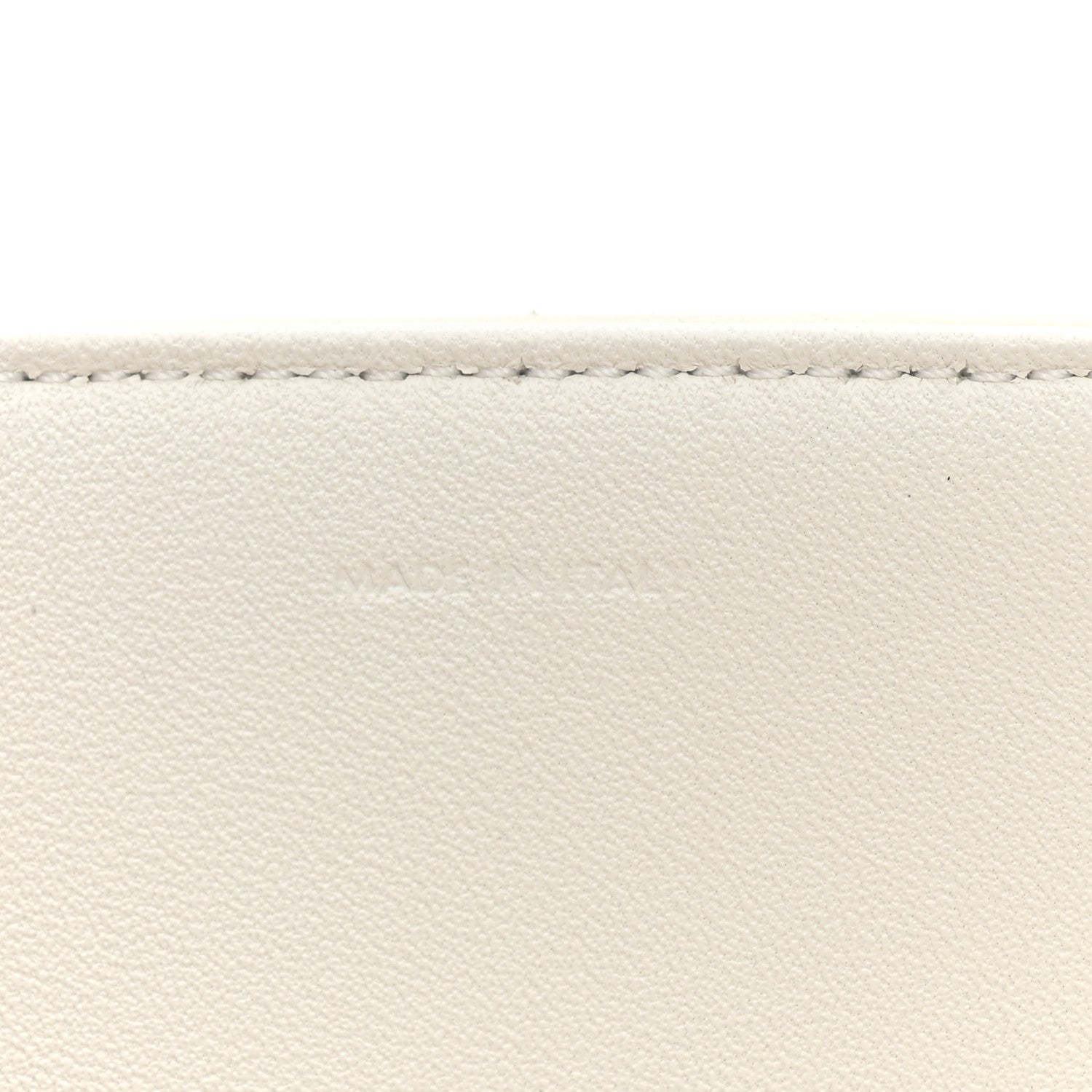 Celine Shiny Calfskin Trapeze Triomphe Bag White 9 of 16