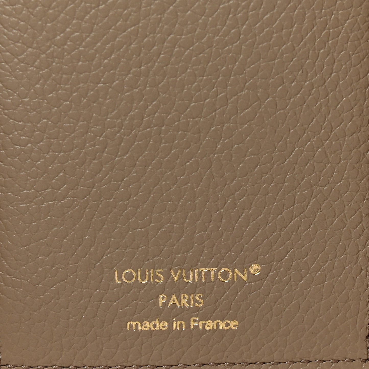 Empreinte Monogram Giant Victorine Wallet Tourterelle Creme