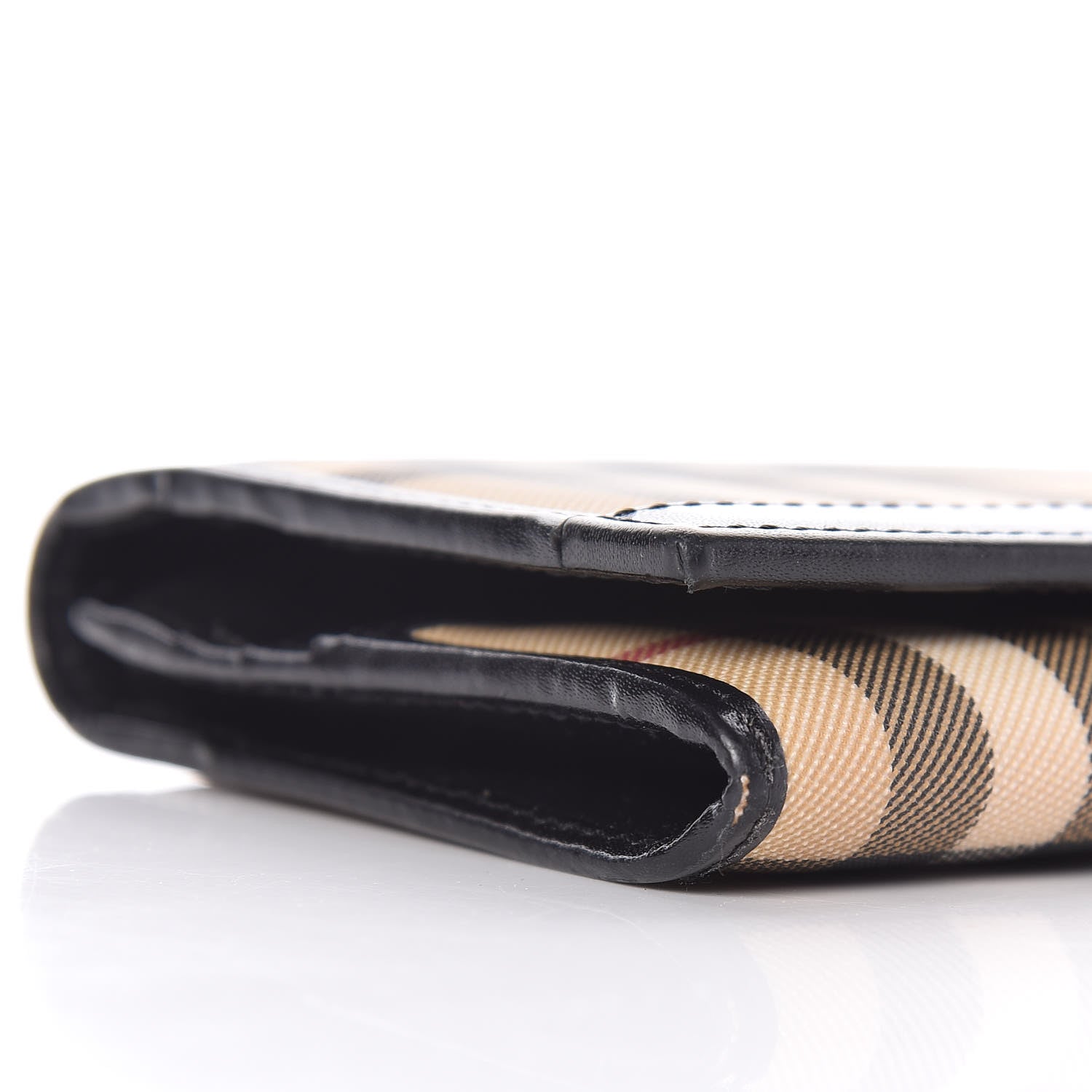 Burberry House Check Continental Wallet Black 10 of 13
