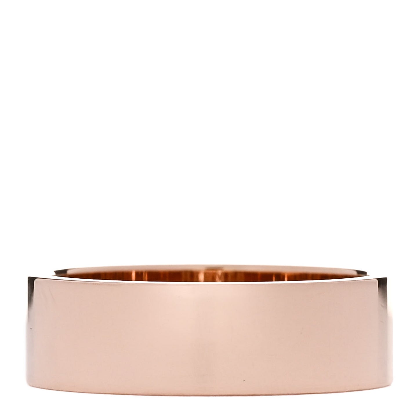 18K Rose Gold Diamond PM H D'Ancre Ring 50 5.25