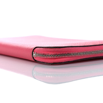 Hermes Epsom Vision II Zip Agenda Rose Azalee 9 of 13