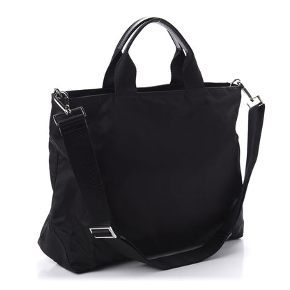Prada Tessuto Nylon Tote Black 3 of 10