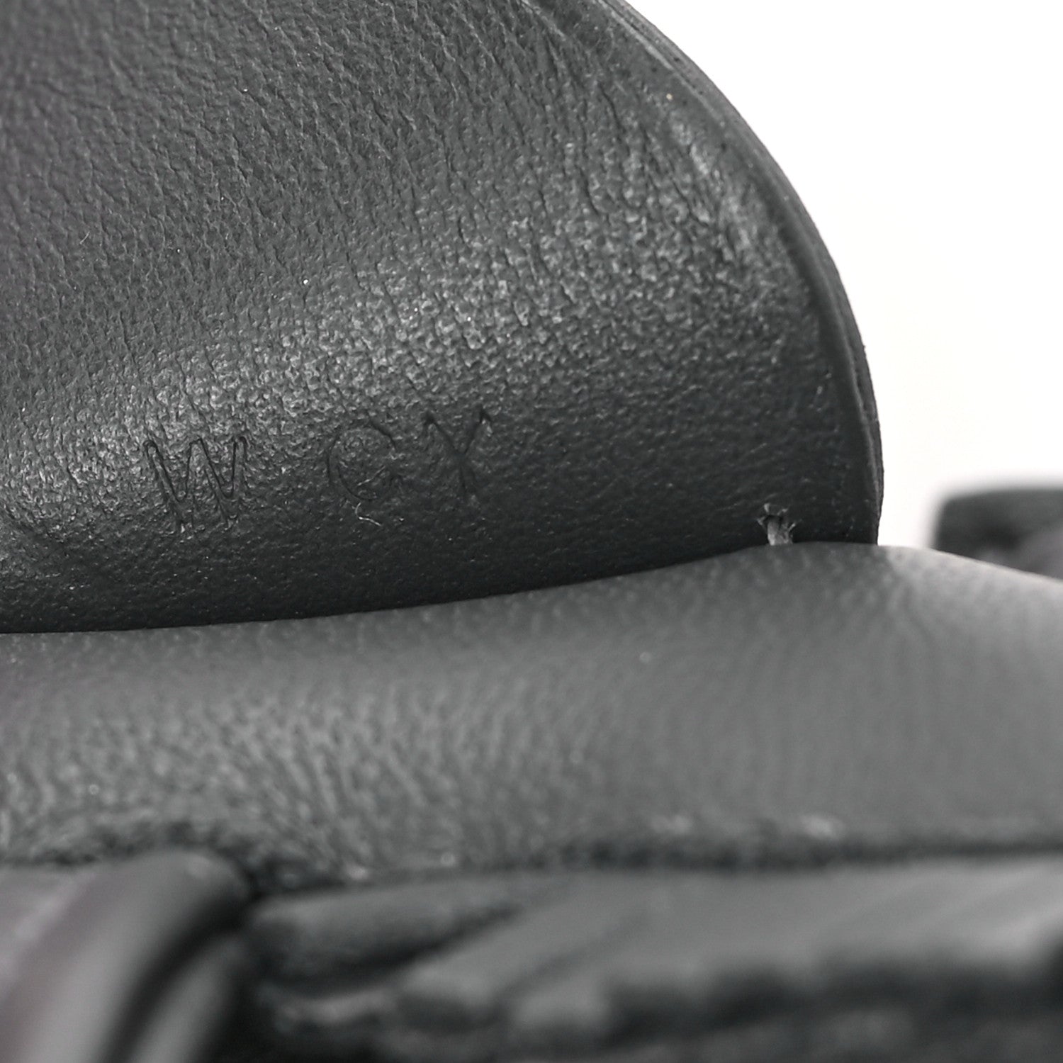 Hermes Milo Lambskin Grigri Rodeo Pegase Horse Bag Charm PM Ardoise 3 of 5