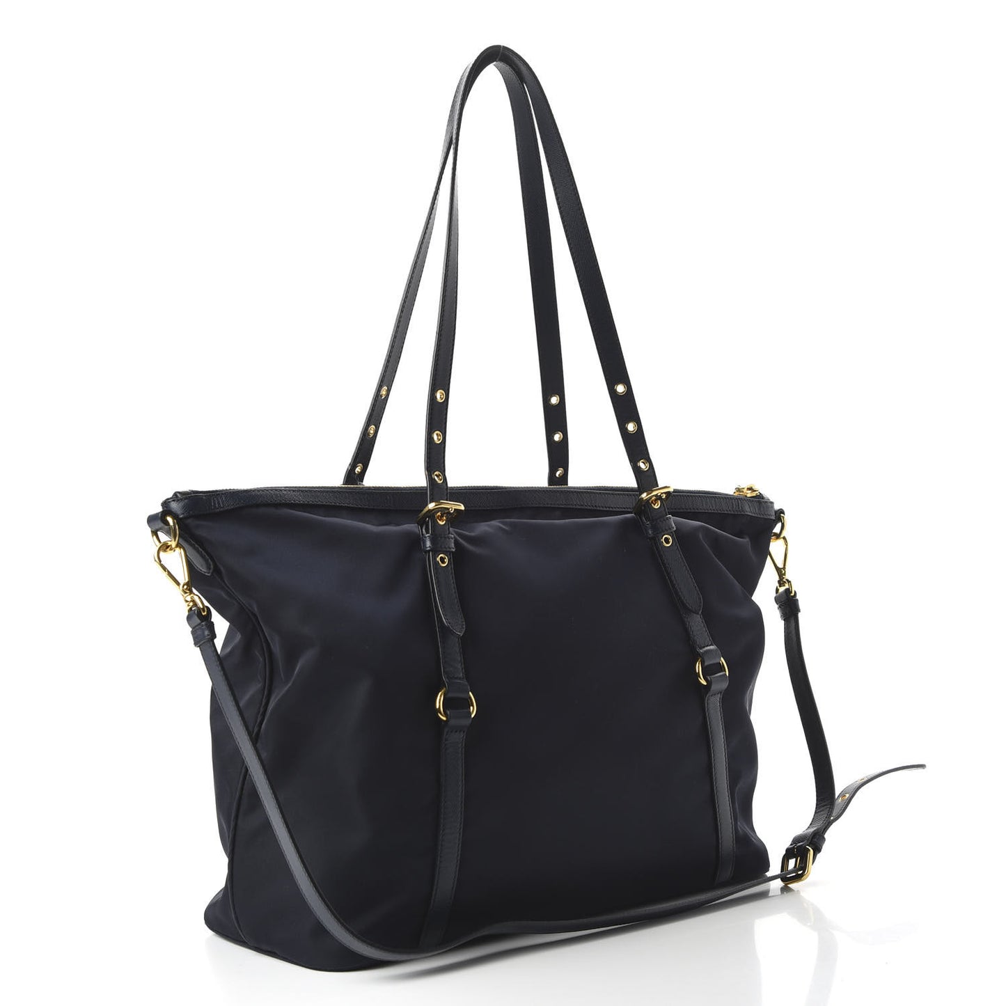 Tessuto Nylon Saffiano Tote Baltico